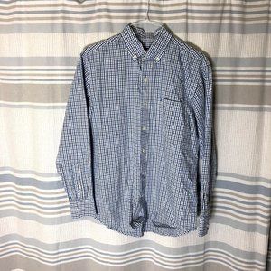 NWOT Men's Izod Gingham Button Down Shirt Medium